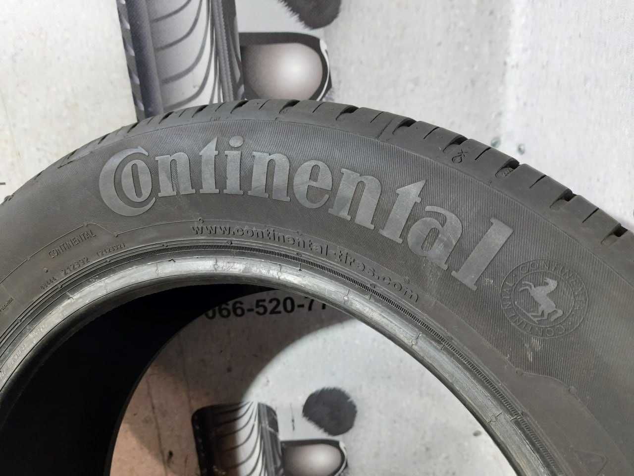 Шини 7,5мм 195/55 R16 CONTINENTAL ContiEcoContact 5 б/у літо склад