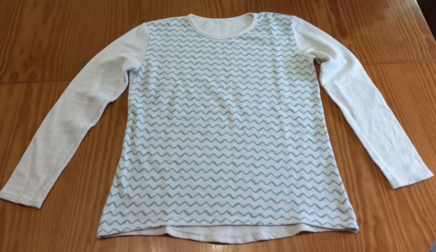 Camisola unisexo riscas zig-zag Tam.L