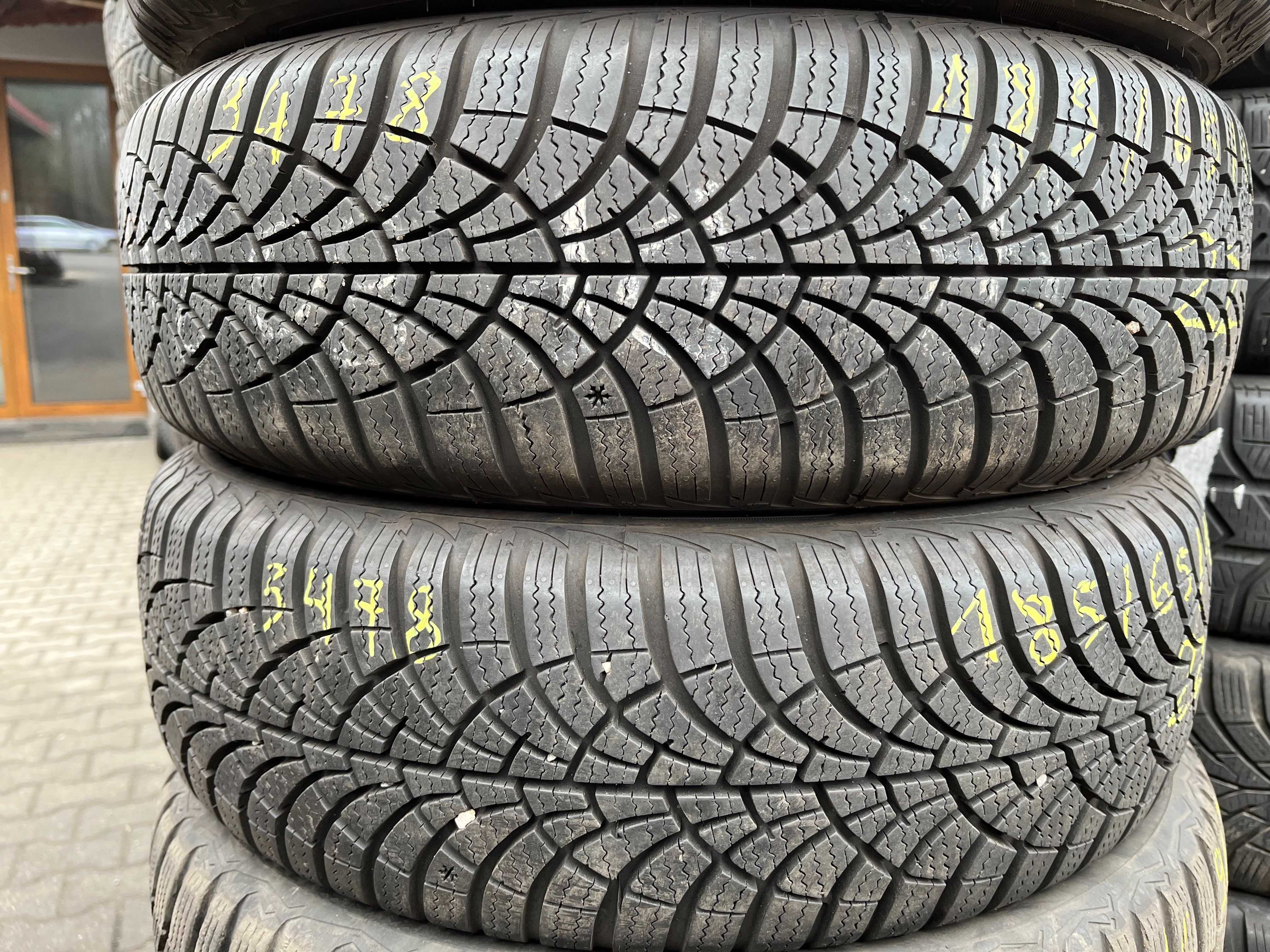 Opony zimowe 4x Goodyear Ultragrip 9+ 185/65 R15 WYSYŁKA MONTAŻ #3478