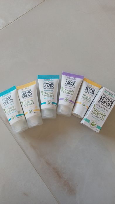 Zestaw kosmetyków  organicznych 6 szt.