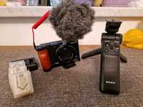 Sony ZV-1 + Rode mikrofon + akcesoria – kompletny zestaw vlogowy