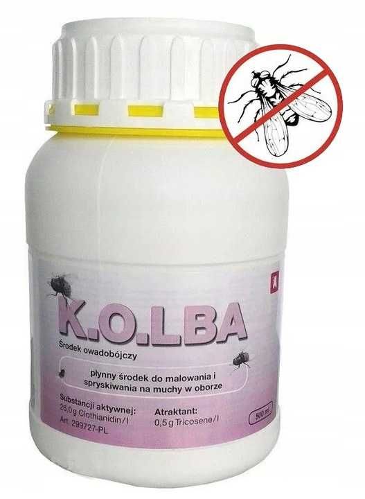 Środek owadobójczy na muchy KOLBA, koncentrat, 500 ml, Kerbl