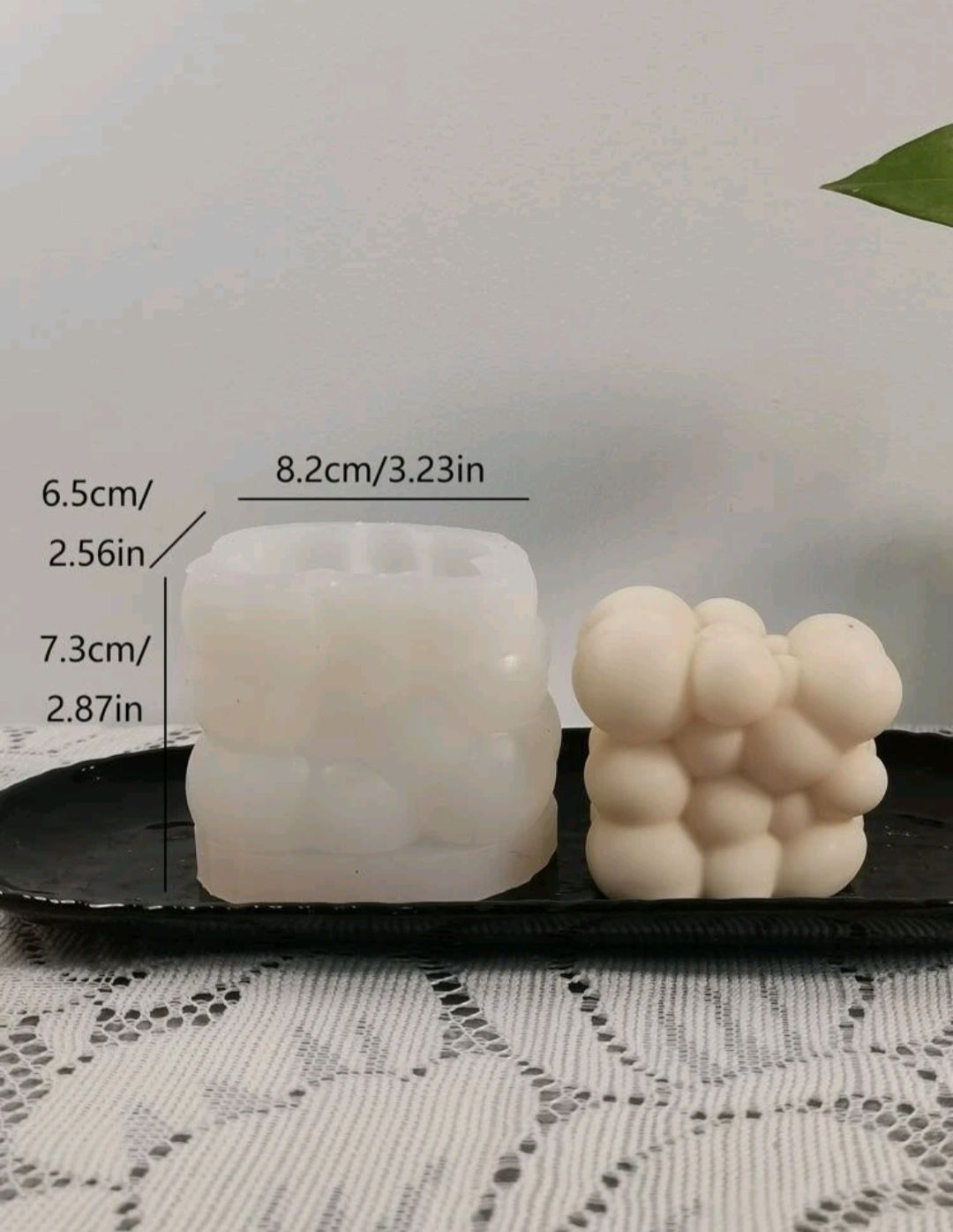 Forma silikonowa do świec lub mydeł