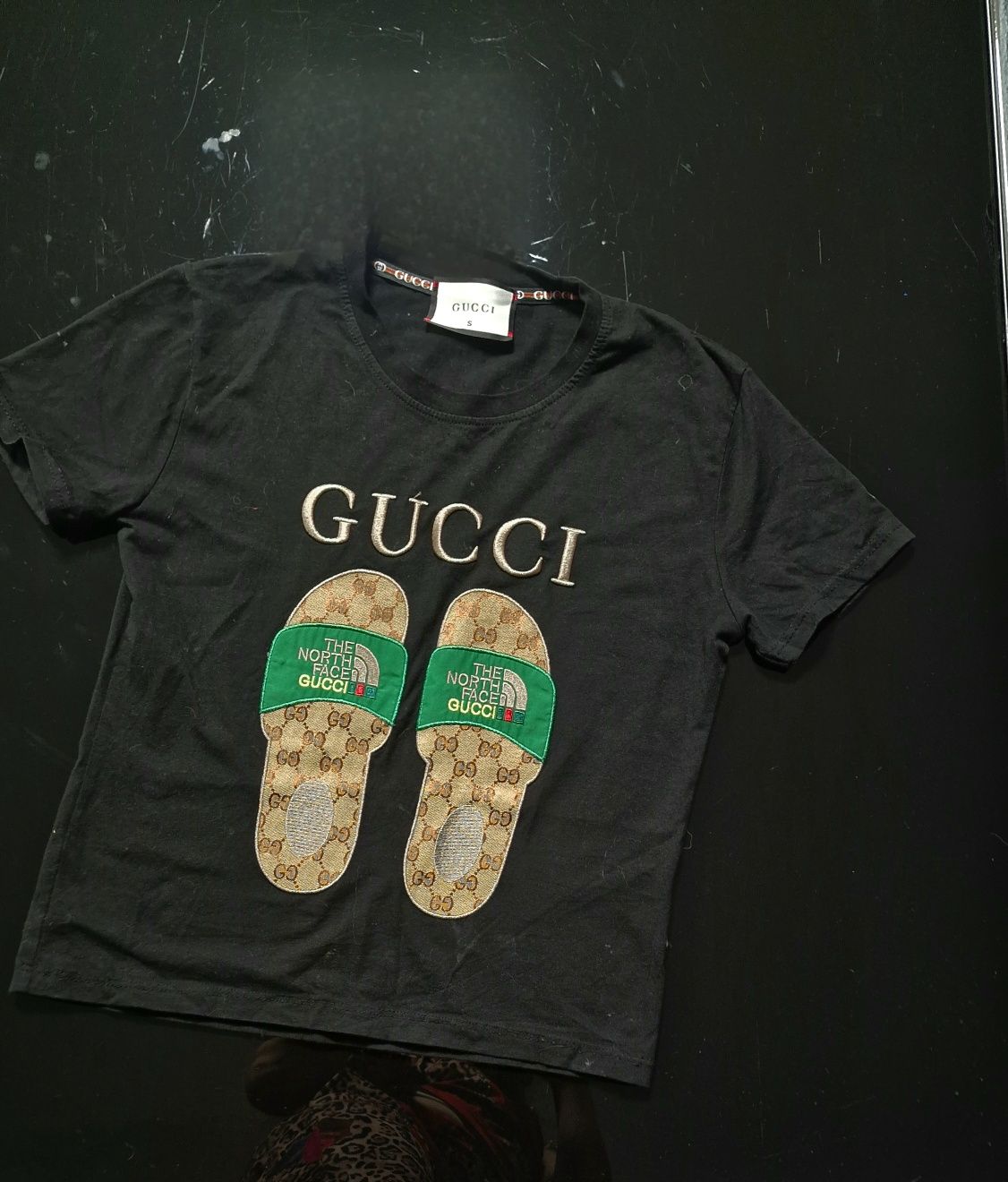 Koszulka T-shirt Gucci by North Face S M XS 36 34 38