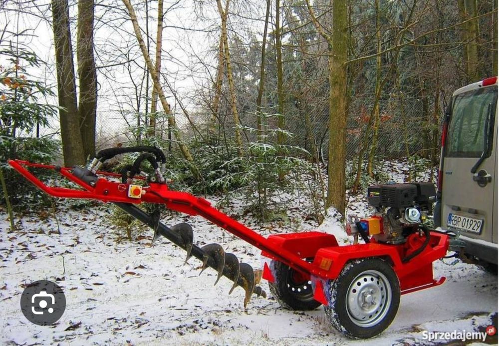 Wiertnica glebowa hydrauliczna z roku 2023-jak nowa