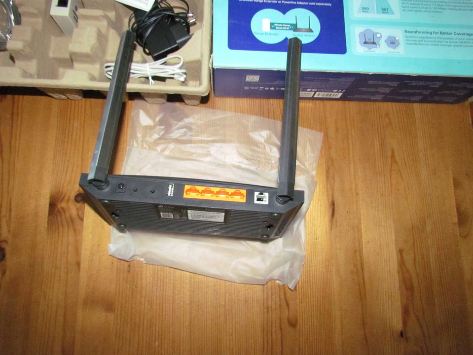 Router TP-Link Archer VR400 ADSL AC1200  zamienię OneMesh MU-MIMO WiFi