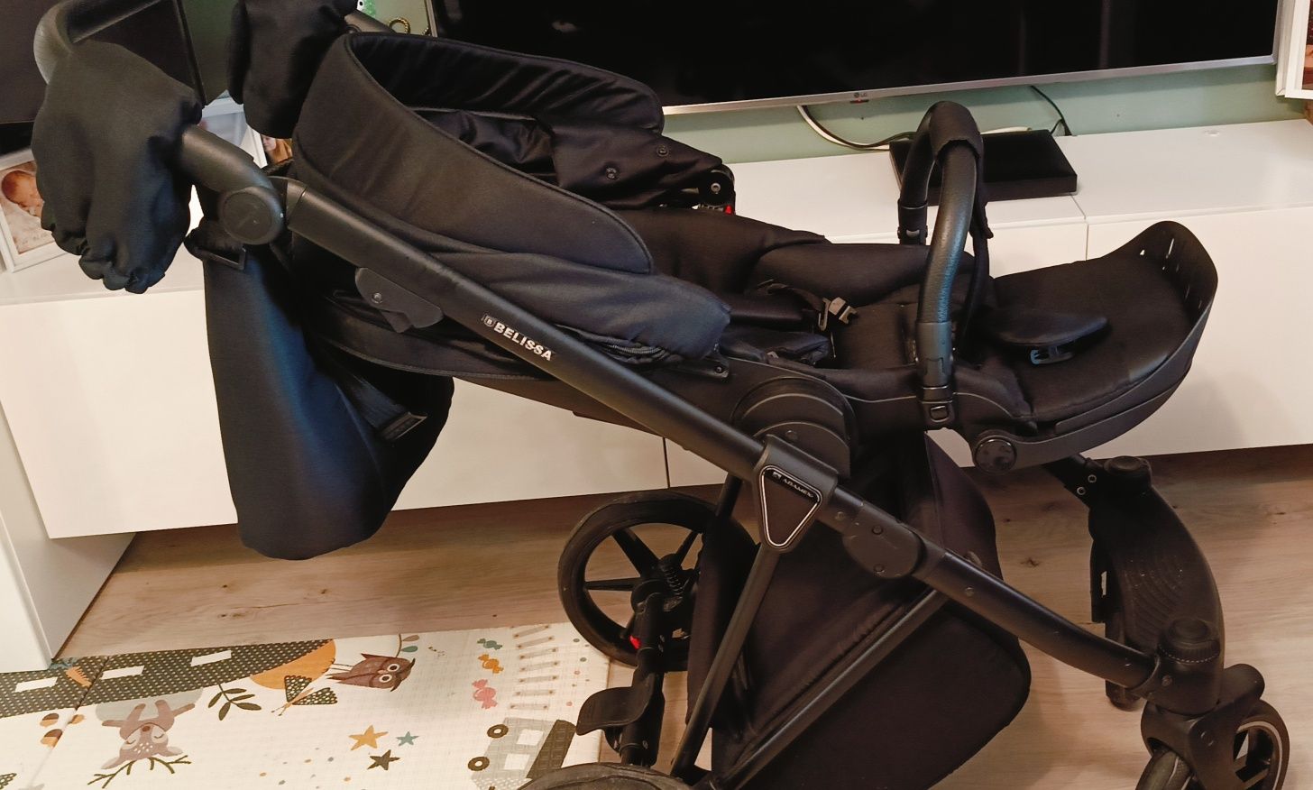 Wózek Adamex Belissa 2w1 z super amortyzacją