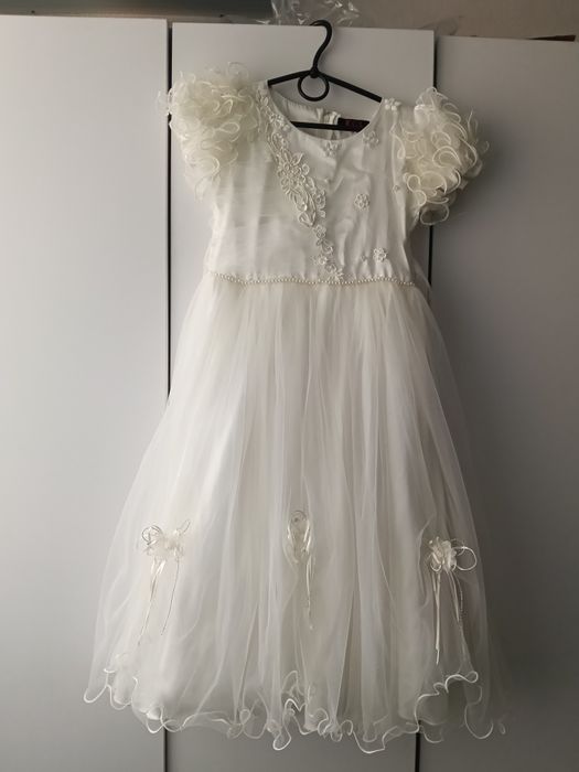 Біле плаття до причастя 9-10 років