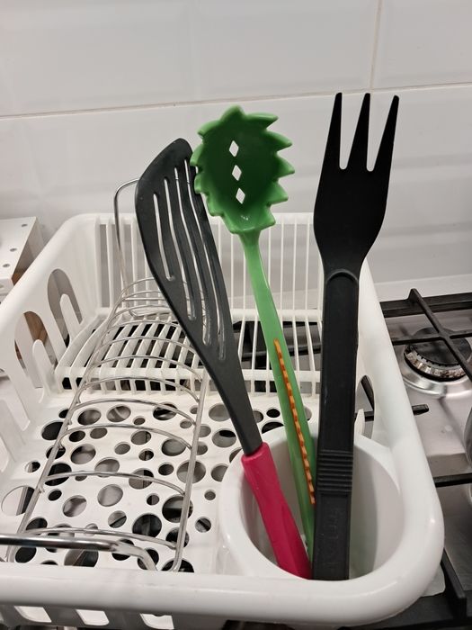 Suszarki do naczyn IKEA + 3x przybory kuchenne
