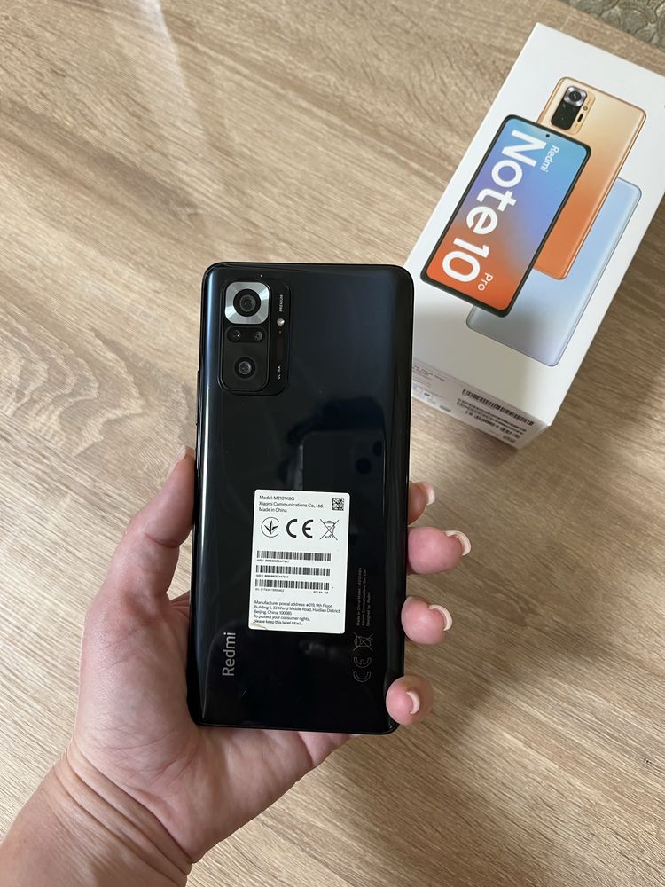 Redmi Note 10 Pro 6/64GB Onyx Gray