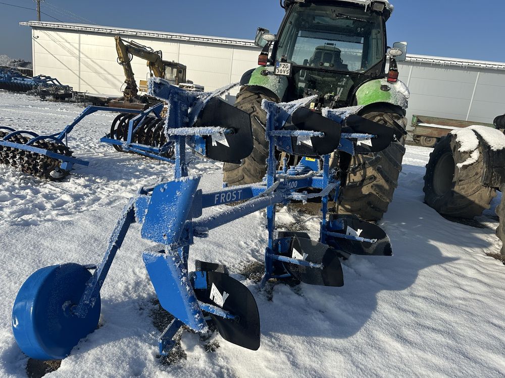 Pług obrotowy 3 skiby + wały FROST D100 po remoncie