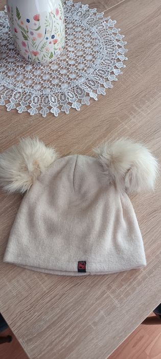 Czapka  Zimowa Dziewczęca