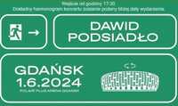 4 bilety Koncert Dawid Podsiadło GDAŃSK 1.06.2024r.