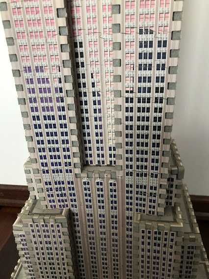 Puzzle 3D przestrzenne Empire State Building Nowy Jork Hasbro 902 elem