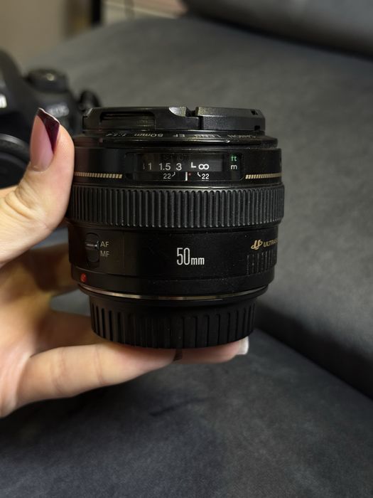 Обʼєктив canon 50 мм