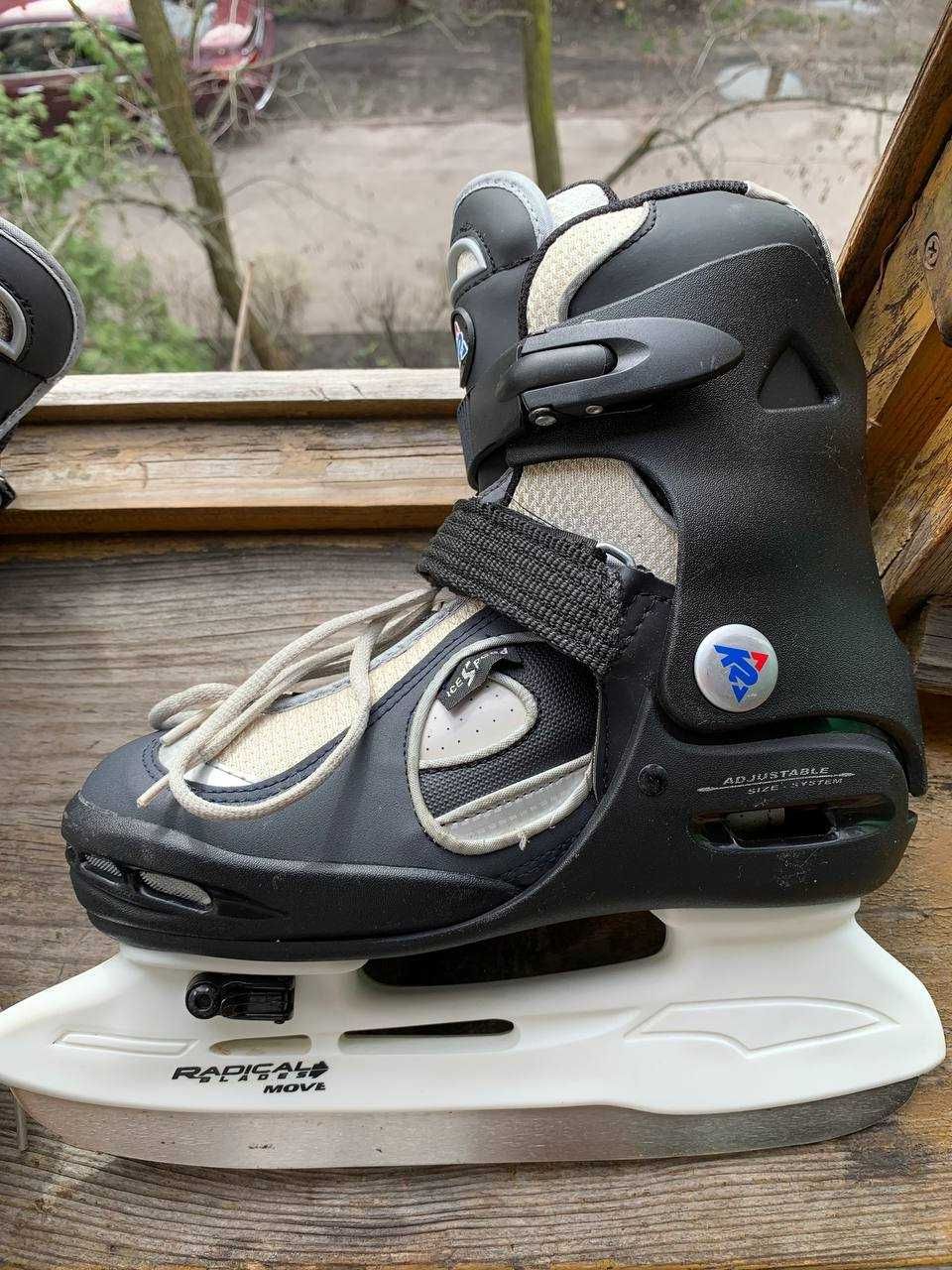Хокейні коньки K2 ICE SPEED Junior + комплект захисту від Cool Max