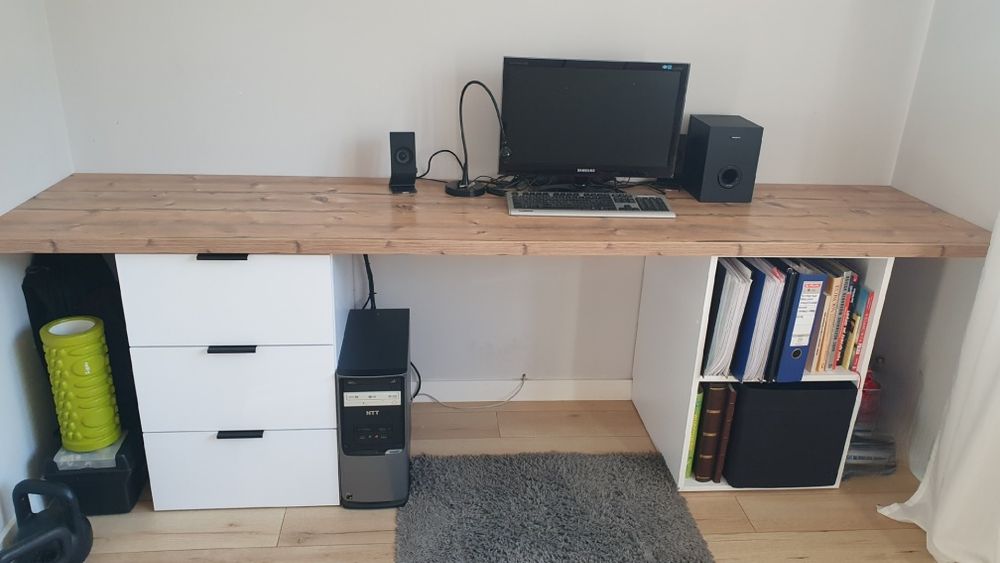 Biurko solidne robione przez stolarza