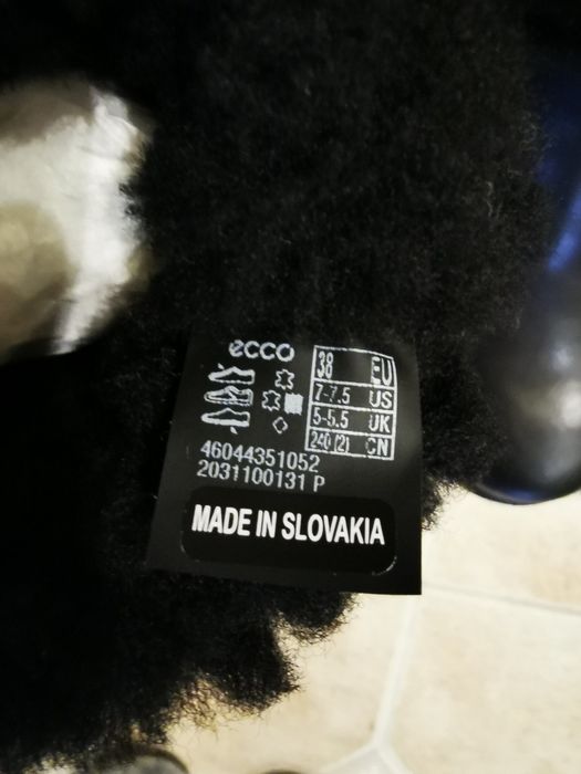 Сапоги зимние ECCO