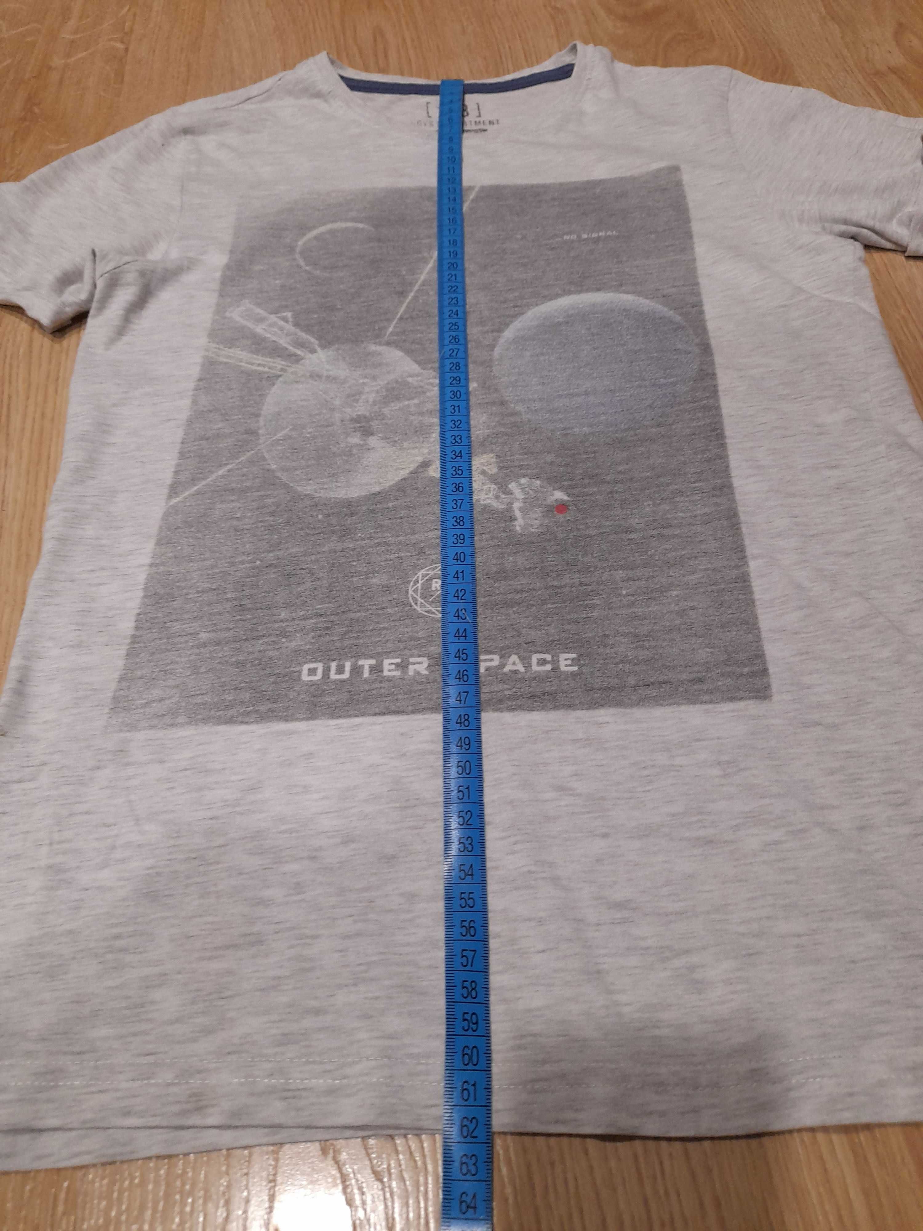 T-shirt chłopięcy kosmos Reserved rozm. 158 cm