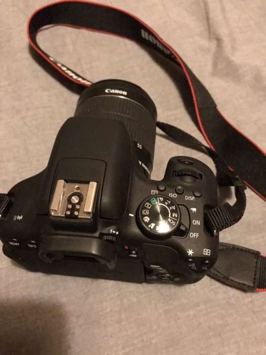 canon 750d Vendo objetiva EF-S 18-55 IS STM ou troco