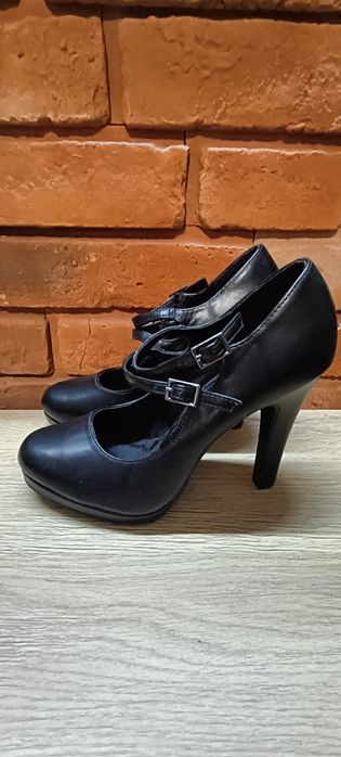 Buty czółenka na platformie nowe roz 40