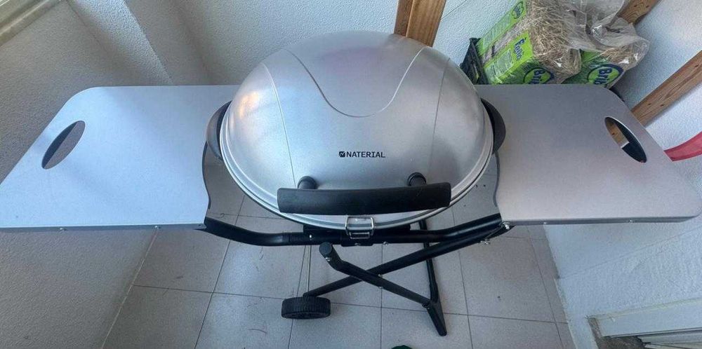 Churrasqueira elétrica NATERIAL ELION TROLLEY 2300W