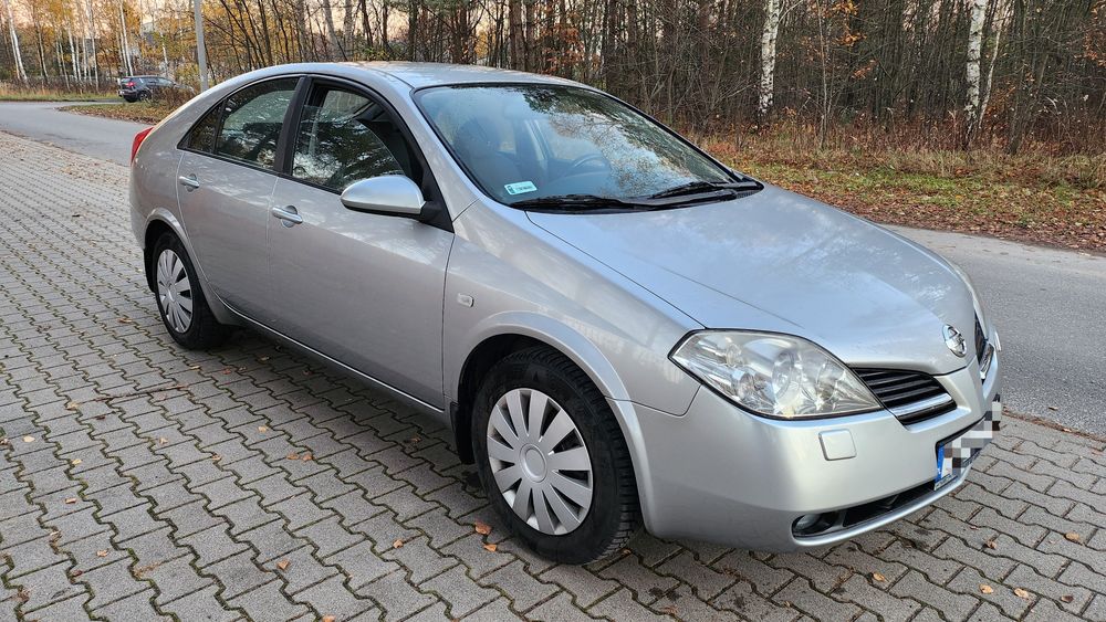Nissan Primera P12 2003 rok 1.8 Benzyna Salon Polska Bezwypadkowy