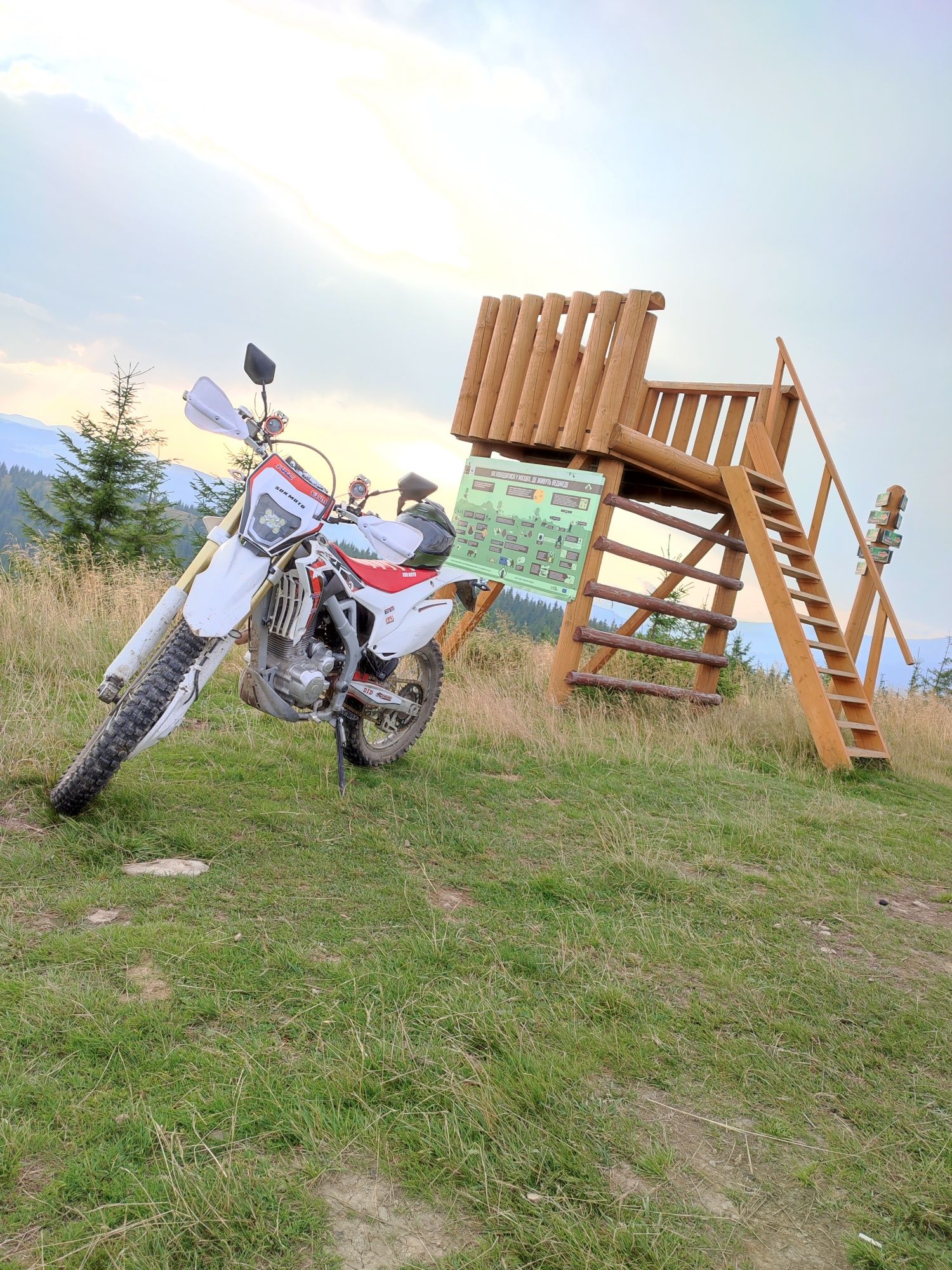 Поадаю урф CRF250R