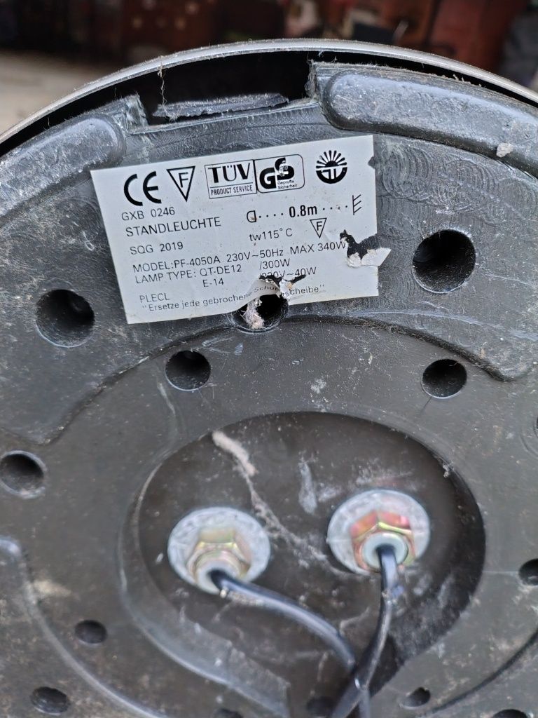 Lampa podłogowa  stojąca
