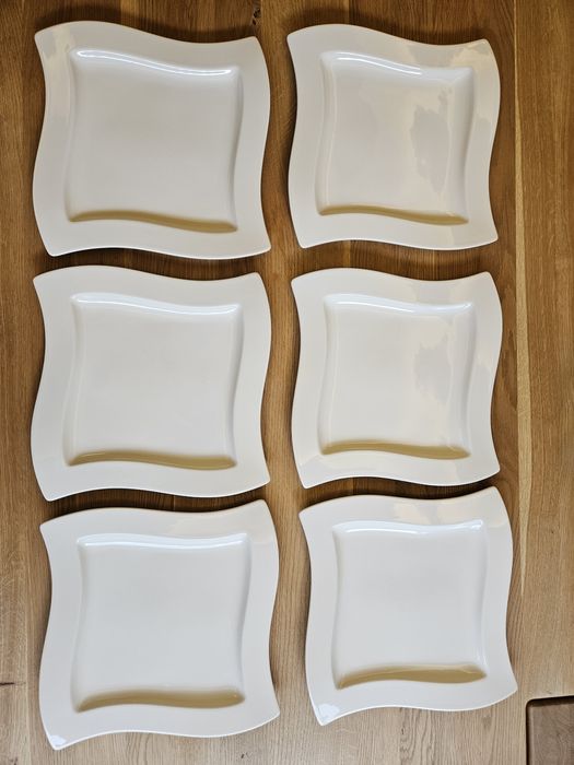 Komplet talerzy Villleroy&Boch, seria New Wave, 18 elementów