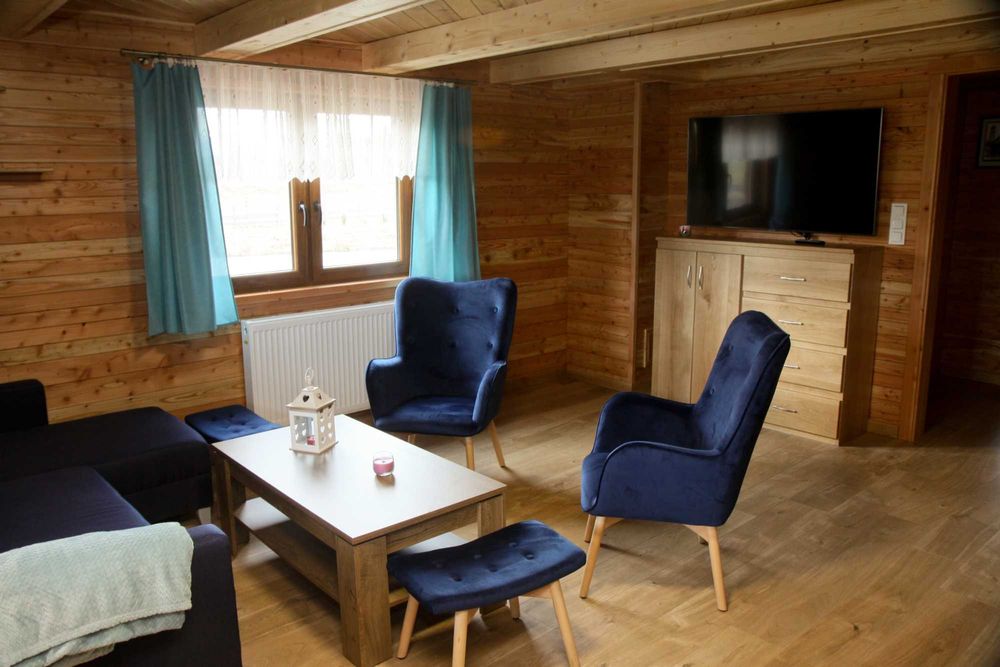 Domek Nad Stawem dla 10 osób Kobylasz gm. Linia