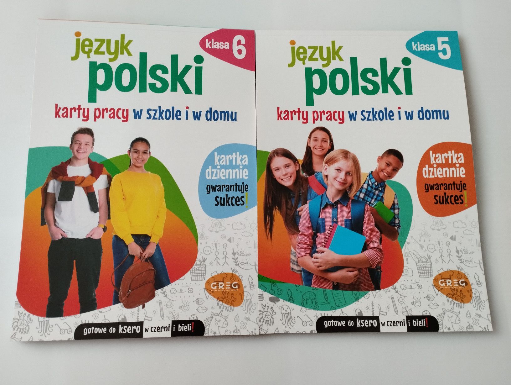 2X Karty Pracy Język Polski Klas 5-6. Nauka W Domu I Szkole Ćwiczenia