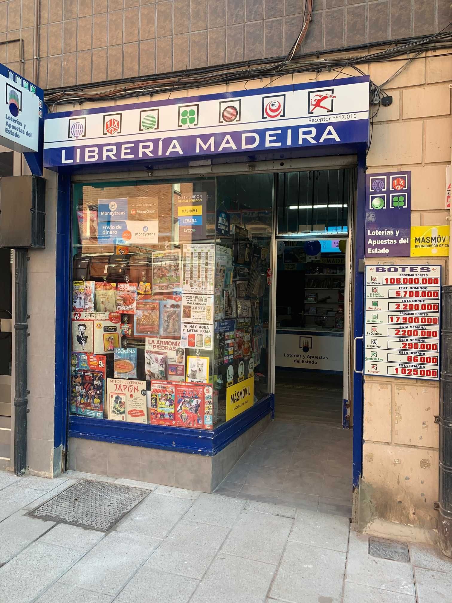 Vendo Livraria e licença loteria nacional