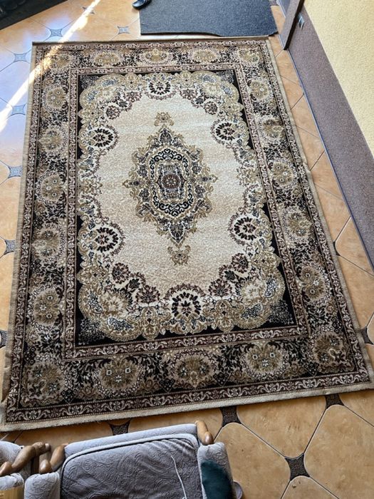 Килим 2 х 3 м з натуральної вовни, коврик з шерсті ретро