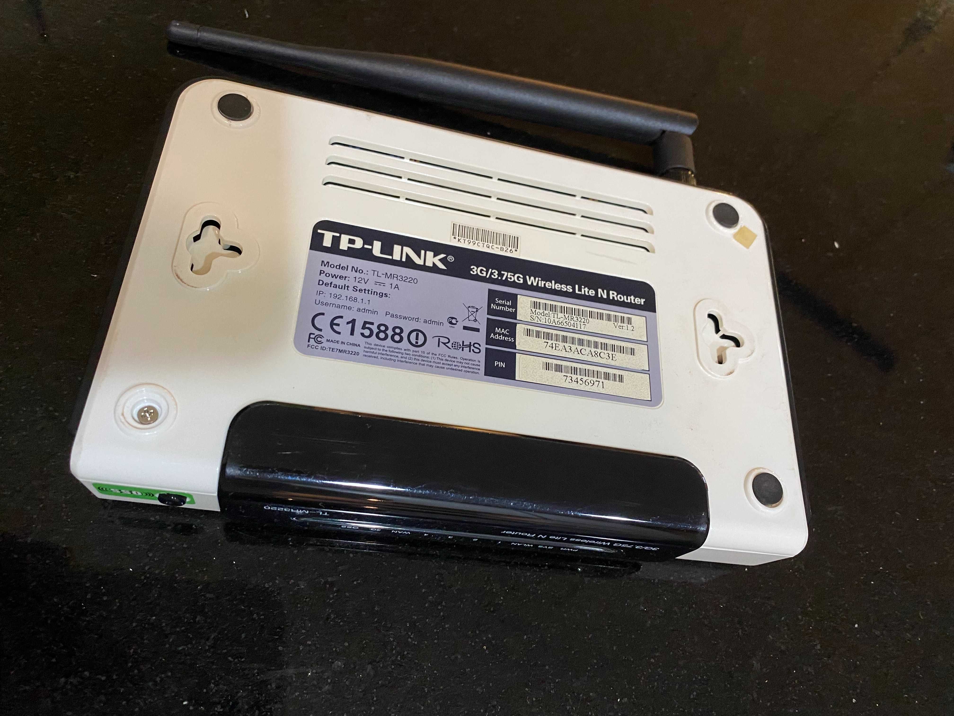 Router TP-Link TL-MR3220 – 3G/3.75G Wireless Lite N Router