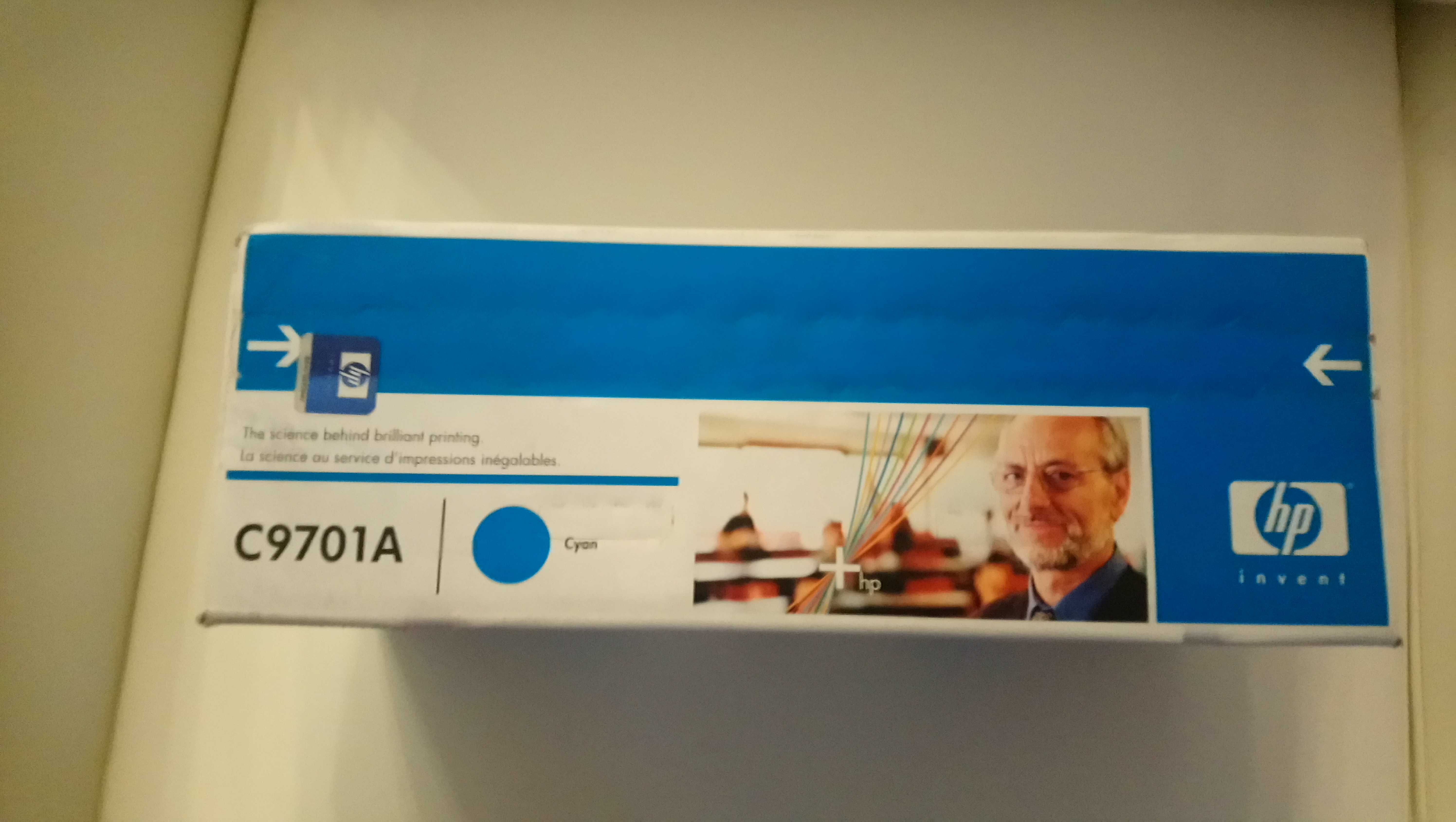 Toner Oryginalny HP 121A C9701A Niebieski nowy -
