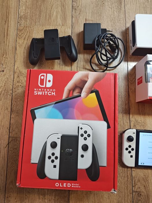 Nintendo Switch OLED! Super zestaw ! Okazja !