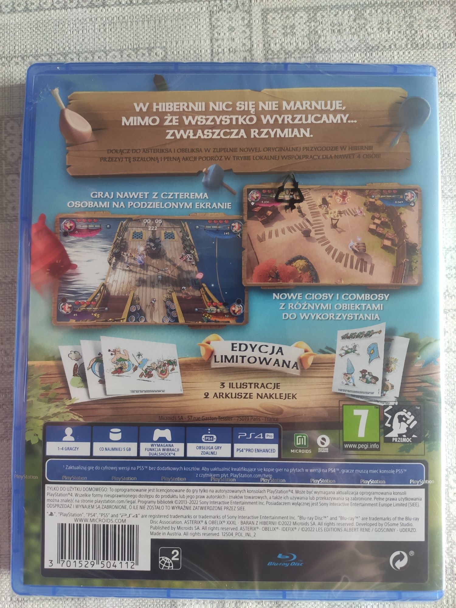 Asterix & obelix xxxl PlayStation 4 ps4