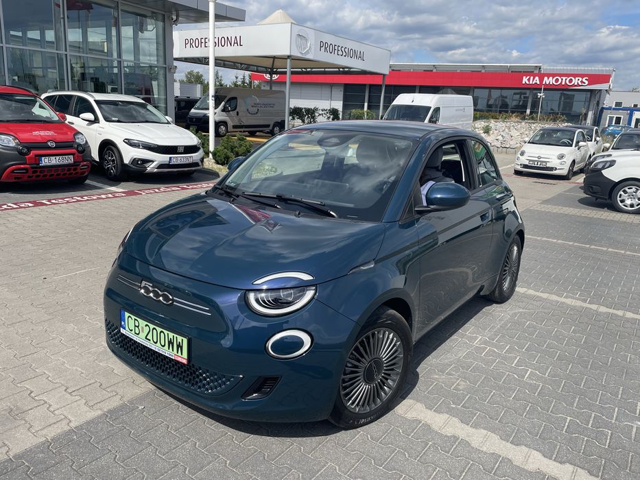 Fiat 500e 1 właściciel salon Polska cesja