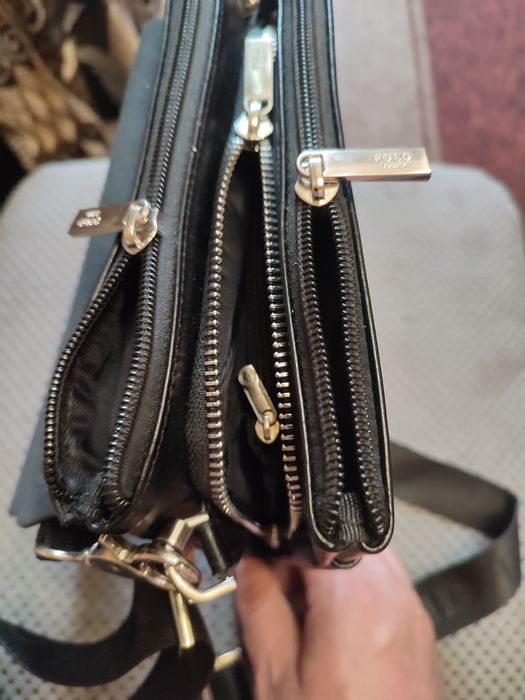 Сумка polo кожаная