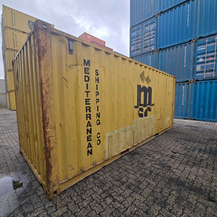 Contentor Marítimo 20’ DC Usado – Entrega Imediata!