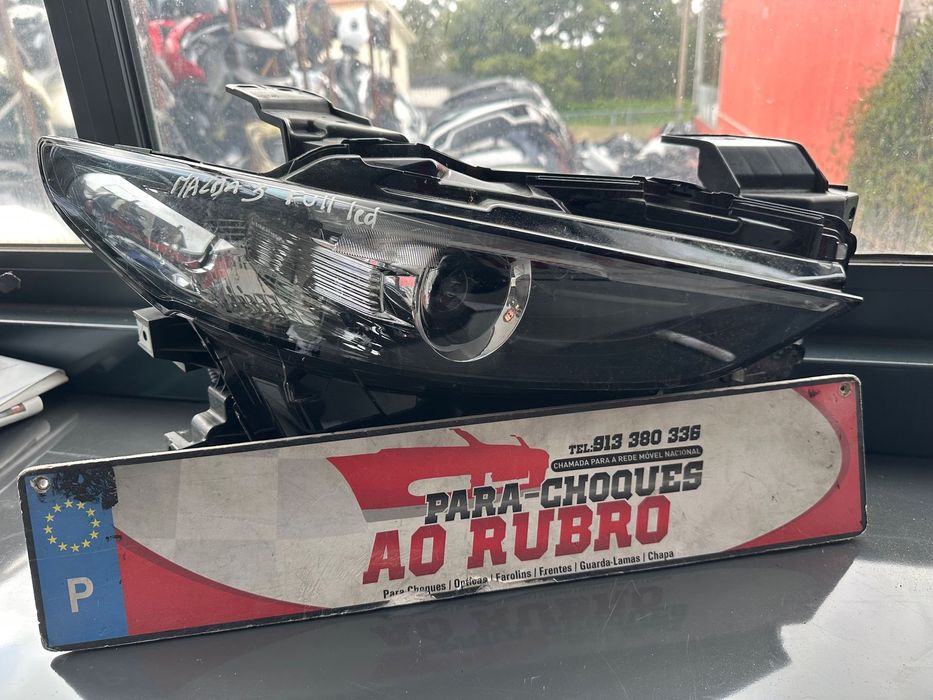 Farol drt Mazda 3 full led