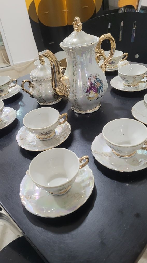 Serviço de café 14 peças em Porcelana "Bavaria"