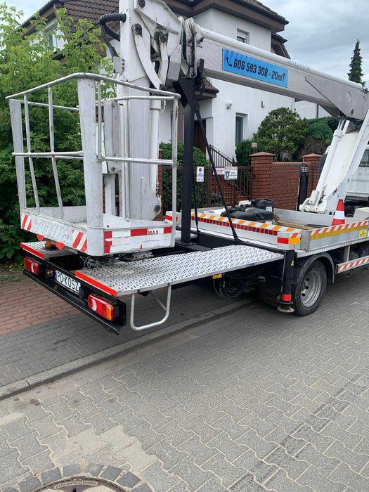 Usługi zwyżka - Podnośnik Koszowy Wynajem - Wycinka Drzew, wysięgnik