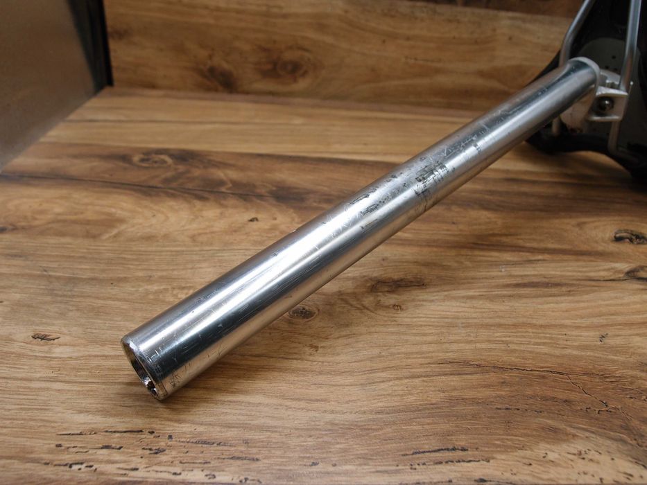 sztyca rowerowa 26.2 mm retro MTB siodełko OXYGEN Lynx