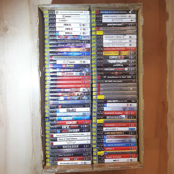 Sprzedam gry na ps3 ps2