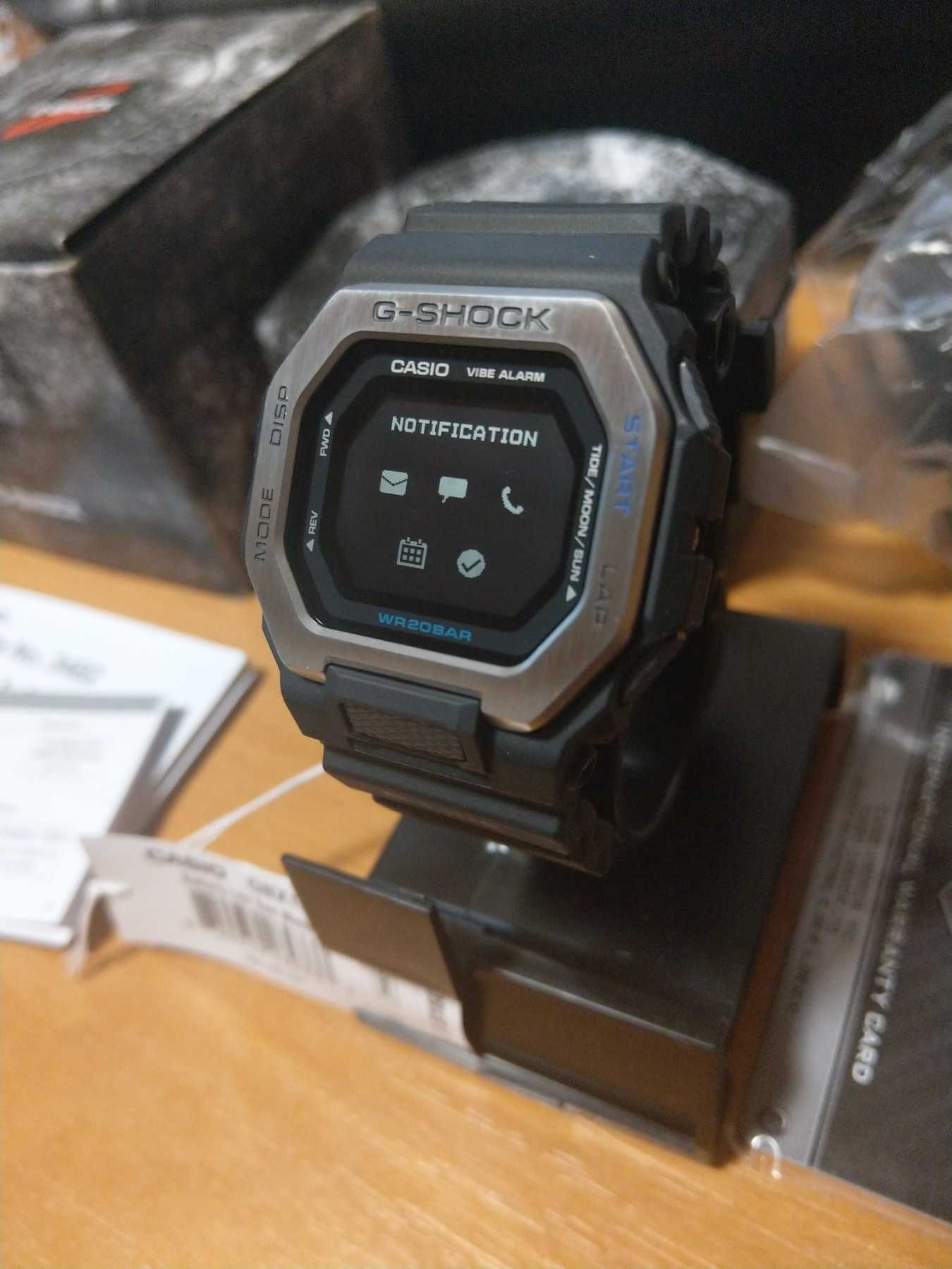 Часы Casio G-Shock GBX-100-1 NEW ORIGINAL / Bluetooth / Step-Tracker