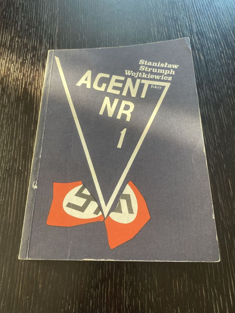 Książka  „Agent nr 1” autor Stanisław Strumph Wojtkiewicz