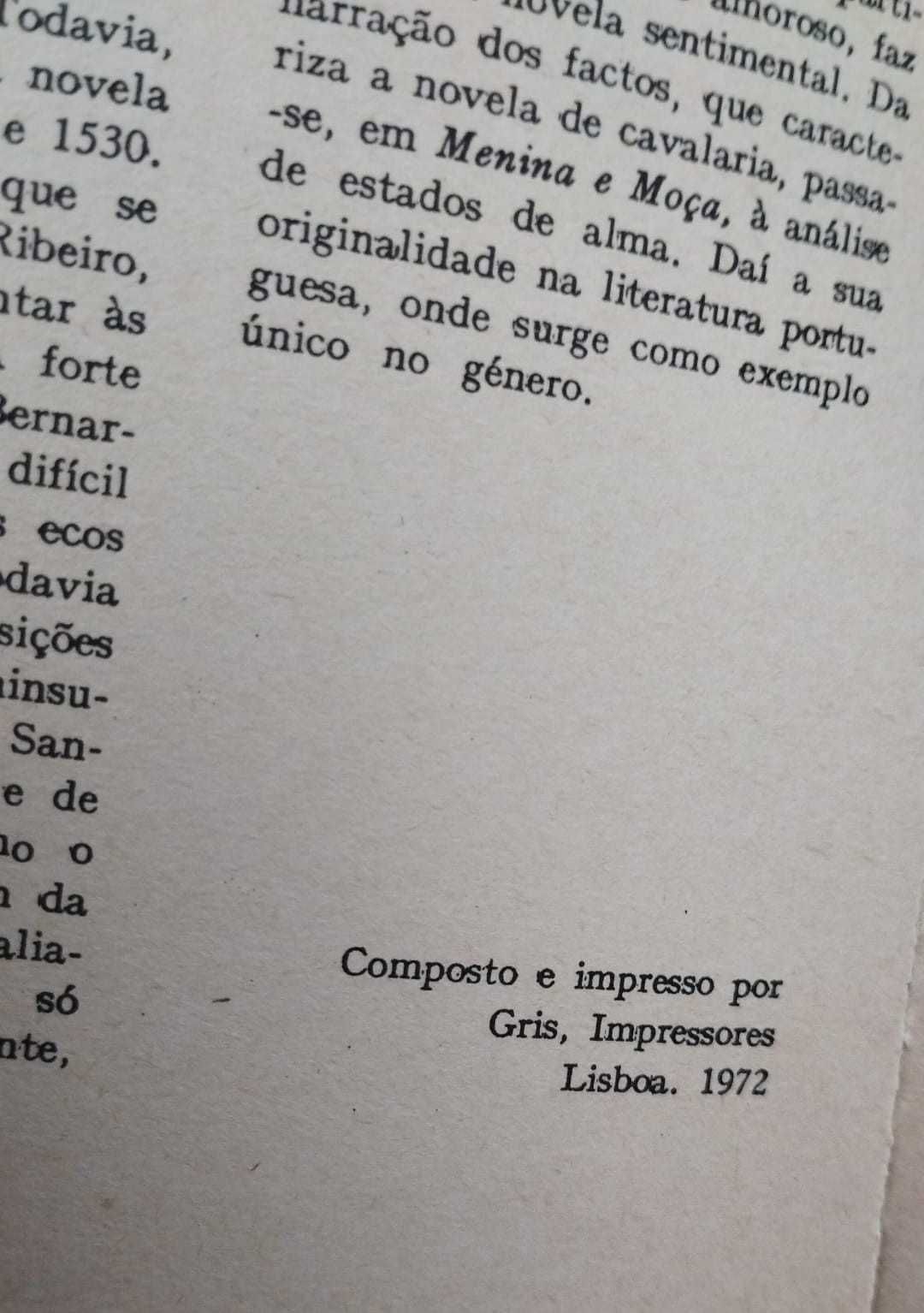 Menina e Moça - Bernardim Ribeiro