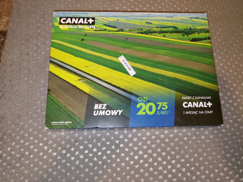 Dekoder canal + telewizja na kartę